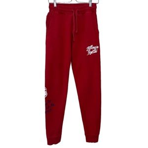 BILLIONAIRE Boys Club Medium WEALTH Astro Jogger RED 891-8101 Joggers